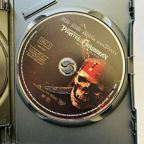 Disney's Magic Kingdom Pirates of the Caribbean Collectible Coffee Mug & DVD Lot - Picture 15 of 16